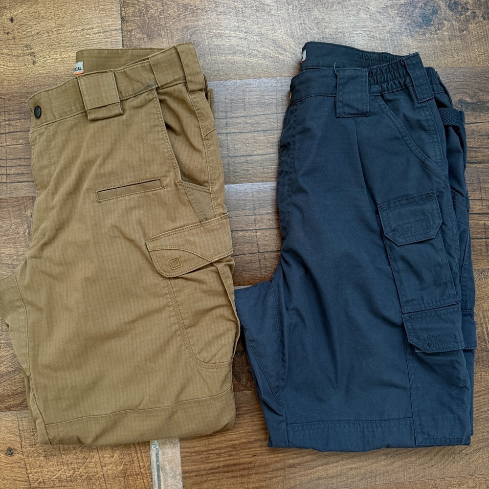 Lot x 2 - 5.11 Tactical Pants Mens 34 x 30 Cargo Work